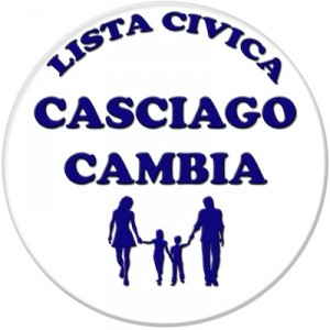 LOGO CASCIAGO CAMBIA 10 CM